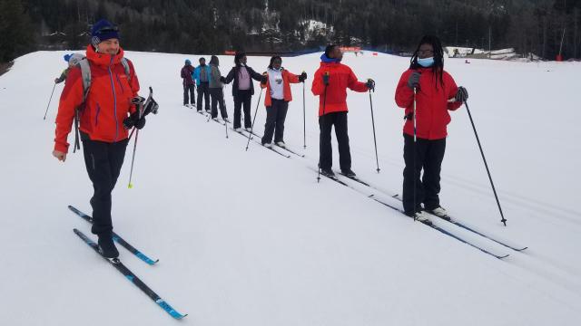 initiation ski de fond